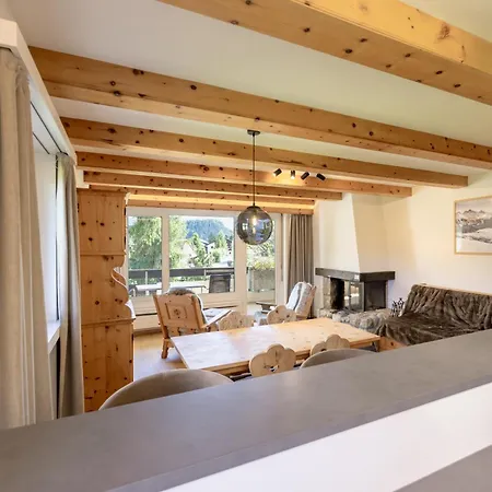 Cosy Facing Piz Rosatsch شقة *