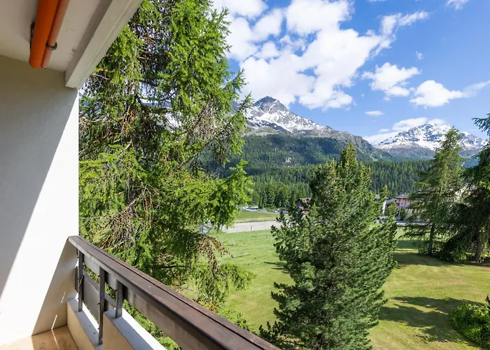 Daire Cosy Facing Piz Rosatsch Saint-Moritz